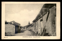 55 - CHONVILLE - RUE DE ST-AUBIN - EDITEUR ALARD - Andere & Zonder Classificatie