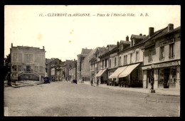 55 - CLERMONT-EN-ARGONNE - PLACE DE L'HOTEL DE VILLE - FAMILISTERE N°89 - EDITEUR DD - Clermont En Argonne