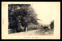 55 - COUROUVRE - PLACE DE L'EGLISE - EDITEUR RAULET - Sonstige & Ohne Zuordnung