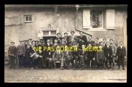 55 - VERDUN - LES CONSCRITS - A. MINIOT PHOTOGRAPHE A VERDUN - CARTE PHOTO ORIGINALE - VOIR ETAT - Verdun