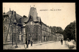 55 - REVIGNY-SUR-ORNAIN - RUE DE LA GARE - EDITEUR REMY LERAY - Revigny Sur Ornain