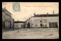 55 - REVIGNY-SUR-ORNAIN - PLACE DE L'HOTEL DE VILLE - RUE DE VITRY  - HOTEL JOSSE - CAFE DU COMMERCE - Revigny Sur Ornain