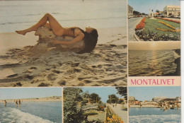 MONTALIVET-OCEAN CENTRE HELIO MARIN NATURISTES MULTIE VUES 1973 CPSM 10X15 TBE - Autres & Non Classés