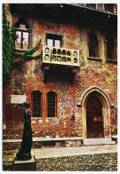 CPSM 10.5 X 15 Italie (211) VERONA Casa Di Giuletta Maison De Juliette - Verona