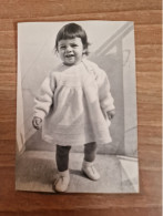 19566.   Fotografia D'epoca Bambina 1958 Italia - 10,5x7,5 - Personnes Anonymes