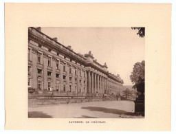 1938 - Héliogravure - Saverne (Bas-Rhin) - Le Château - Non Classés