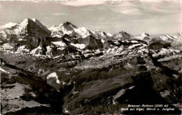 Brienzer Rothorn - Blick Auf Eiger, Mönch U. Jungfrau (7234) * 1. 7. 1949 - Brienz