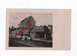 LANGEMARK-GARE-CARTE PHOTO Allemande-GUERRE 14-18-1 WK-BELGIEN-Flandern-MILITARIA- - Langemark-Pölkapelle