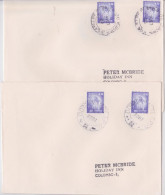 SRI LANKA CEYLON CEYLAN LOT 2 ENVELOPPES KANDY ET GALLE TPO 2003 TRAVELLING POST OFFICE RAILWAY CACHET POSTE FERROVIAIRE - Sri Lanka (Ceylan) (1948-...)