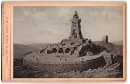 Fotografie C. Werneburg, Frankenhausen, Ansicht Kyffhäuser, Blick Auf Das Kyffhäuserdenkmal, Kaiser Wilhlem Denkmal  - Lugares