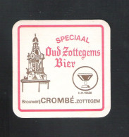BIERVILTJE - SOUS-BOCK - BIERDECKEL : SPECIAAL OUD ZOTTEGEMS BIER - CROMBE (8.9 Cm X 8.9 Cm)    (B 1245) - Beer Mats