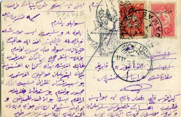 1918 Syria Damas Bazar Censored To Eskisehir Ed Abawat - Other & Unclassified