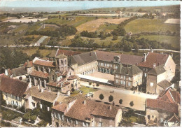 SEMUR-EN-BRIONNAIS (71) Vue Aérienne Sur L'Eglise Et Le Séminaire En 1968 CPSM  GF - Autres & Non Classés