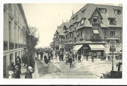 Calvados , Deauville ,la Plage Fleurie ,rue Constant Biron Et Normandy Hotel - Deauville