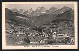 AK Nesslau, Neu St. Johann Mit Den Churfirsten  - Nesslau