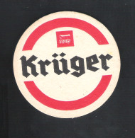 Bierviltje - Sous-bock - Bierdeckel   KRÜGER    (B 1272) - Sotto-boccale