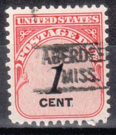 USA Precancel Vorausentwertungen Preo Locals Mississippi, Aberdeen 802 - Precancels