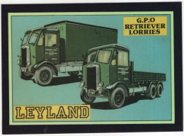 LEYLAND RB40 - G.P.O. Retriever Lorries (1950 Standard & 1951 Workshop Body) - (U.K., England) - Toerisme