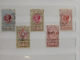 ITALIA REGNO FISCALI TASSA SCAMBI COMMERCIALI - Revenue Stamps