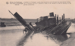 Belgique  Ruines De Zeebrugge 1914-18 - Zeebrugge