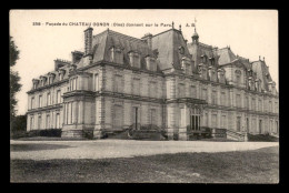 60 - CHATEAU OGNON - LA FACADE SUR LE PARC - Sonstige & Ohne Zuordnung