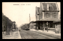 60 - HERMES - TRAIN EN GARE DE CHEMIN DE FER - Altri & Non Classificati