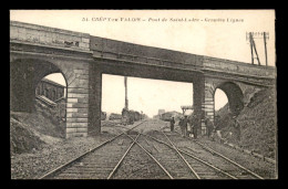 60 - CREPY-EN-VALOIS - PONT DE ST-LADRE - LIGNE DE CHEMIN DE FER - Crepy En Valois