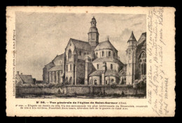 60 - ST-GERMER - GRAVURE - L'EGLISE EN 1839 - Sonstige & Ohne Zuordnung