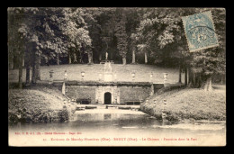 60 - BAUGY - LE CHATEAU - LA FONTAINE DANS LE PARC - Autres & Non Classés