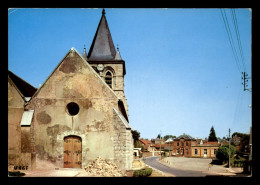 60 - STE-GENEVIEVE - EGLISE PLACE DE LA MAIRIE - Sainte-Geneviève