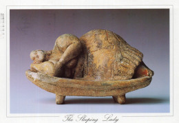 CPM - GRAND FORMAT 1 - MALTE - MALTESE ARCHIPELAGO - THE SLEEPING LADY - SCULPTURE - Malte