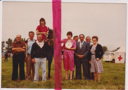 Foto Persfoto - Maldegem - Paardenkoers Te Moerhuize - Ca 1980 - Zonder Classificatie