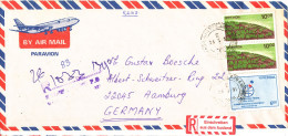 India Registered Air Mail Cover Sent To Germany 14-5-1996 - Poste Aérienne