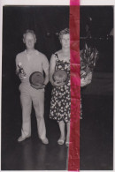 Foto Persfoto - Maldegem - Bolling Winnaars Romain Termote & Lisette Goethals - Ca 1980 - Ohne Zuordnung