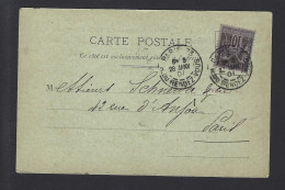 CARTE POSTALE FRANCE PARIS 73 SAGE 1901 REPIQUE CHAINERIE APPAREILS DE LEVAGE MACHINES - 1877-1920: Semi Modern Period
