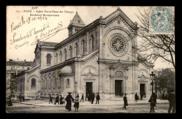 75 - PARIS 6EME - EGLISE NOTRE-DAME DES CHAMPS BOULEVARD MONTPARNASSE - Paris (06)