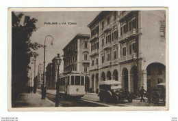 CAGLIARI:  VIA  ROMA  -  FOTO  OPACA  -  FP - Cagliari