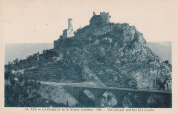 EZE  La Chapelle Et Le Vieux Chateau - Eze