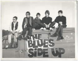 C6454/ The Blues Side Up  UK-Beat- Popgruppe Pressefoto Foto 26 X 20 Cm Ca.1965 - Autres & Non Classés