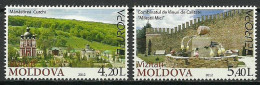 Moldova 2012 Mi 793-794 MNH  (ZE4 MOL793-794) - Klöster