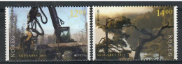 Norway 2011 Mi 1758-1759 MNH  (ZE3 NRW1758-1759) - Bäume