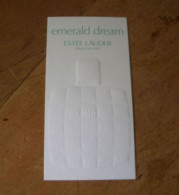 Carte Estée Lauder Emerald Dream - Modern (ab 1961)