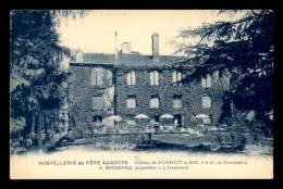 88 - CHATEAU DE DOMBROT-LE-SEC - HOSTELLERIE DU PERE AUGUSTE - A. BROSSARD PROPRIETAIRE - Other & Unclassified