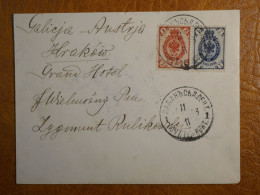 G24 RUSSIE   BELLE  LETTRE   1925  AU GRAND HOTEL AUSTRIA +AFF. INTERESSANT+++ - Lettres & Documents