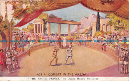 R157243 Combat In The Arena. The Proud Prince By Justin Huntly McCarthy. Hudson - Monde