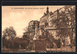 CPA Constantine, Un Coin Des Nouveaux Squares  - Algiers