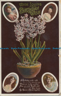 R156349 Greeting Postcard. With Loving Birthday Wish. H. Vertigen. 1912 - Mundo