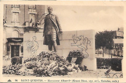 30 Saint Quentin Monument Albert 1 - Otros & Sin Clasificación