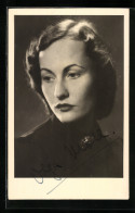 AK Opernsängerin Olga Moll Mit Original Autograph  - Opéra