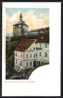 AK Karlsbad, Gasthaus Blümlein  - Czech Republic